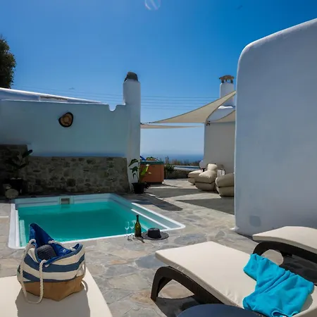 Casa Annaise Mykonos - Cycladic Gem With Heated Pool & Jacuzzi * Plintri