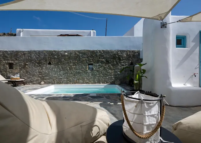 Tatil Evi Casa Annaise Mykonos - Cycladic Gem With Heated Pool & Jacuzzi Mykonos Town