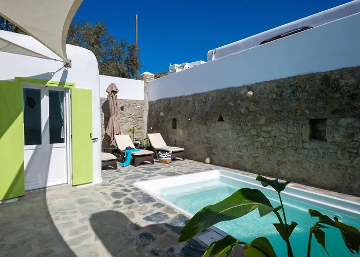Casa Annaise Mykonos - Cycladic Gem With Heated Pool & Jacuzzi Σπίτι διακοπών Mykonos Town