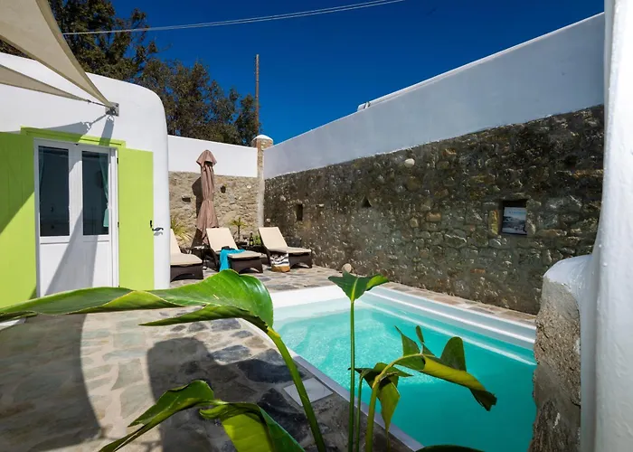 Tatil Evi Casa Annaise Mykonos - Cycladic Gem With Heated Pool & Jacuzzi Mykonos Town