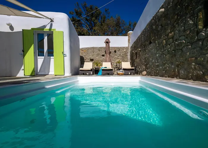 Casa Annaise Mykonos - Cycladic Gem With Heated Pool & Jacuzzi Mykonos Town