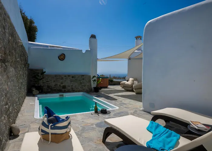 Casa Annaise Mykonos - Cycladic Gem With Heated Pool & Jacuzzi * Mykonos Town