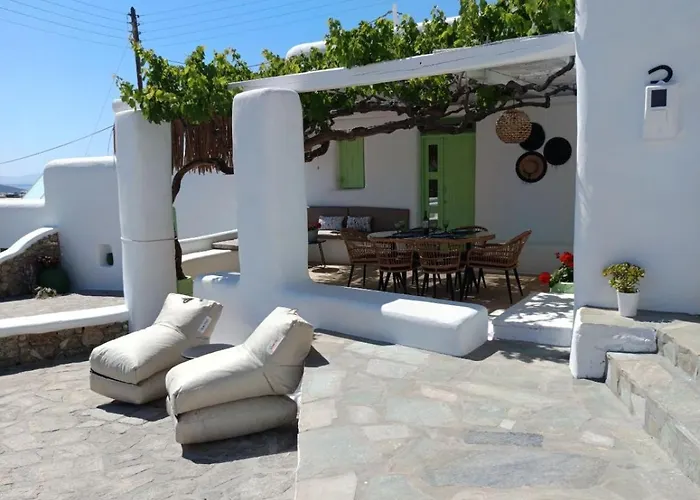 Casa Annaise Mykonos - Cycladic Gem With Heated Pool & Jacuzzi Дом отдыха Mykonos Town